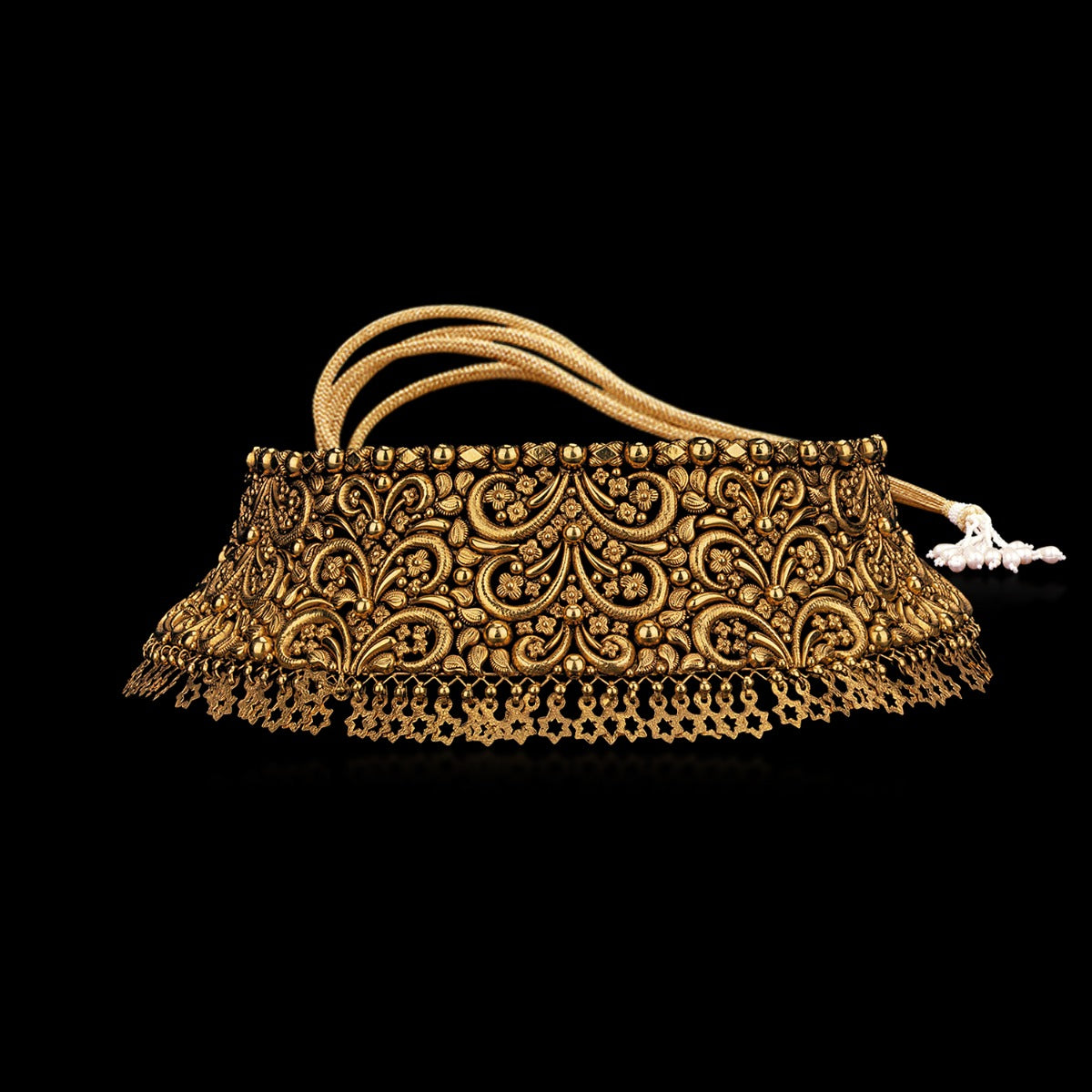 Silhouette Stacker Gold Choker