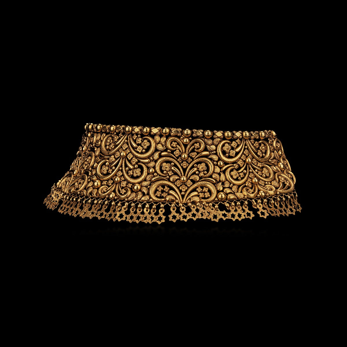 Silhouette Stacker Gold Choker