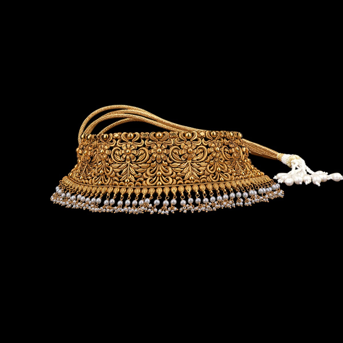Lilting Sounds Gold Choker
