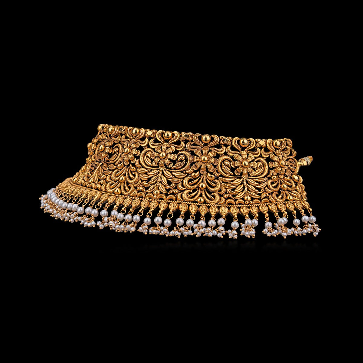 Lilting Sounds Gold Choker