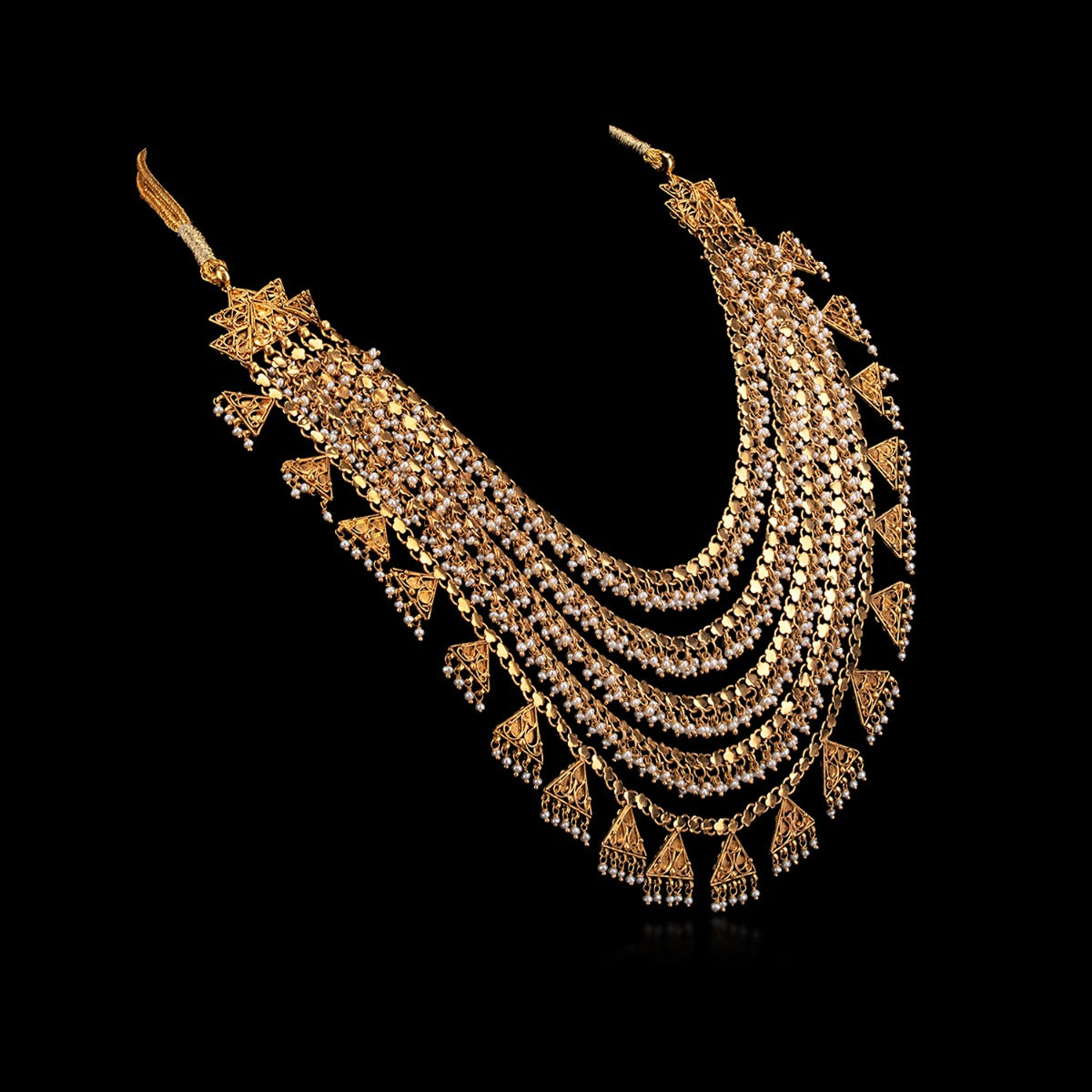 Grand Empress Gold Necklace