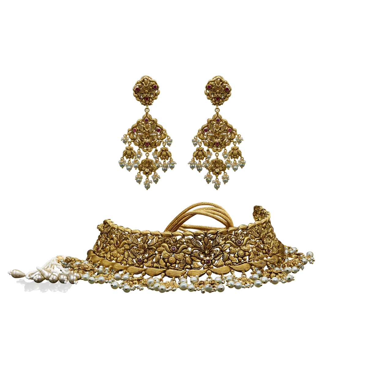 Dainty Chunky Choker Set