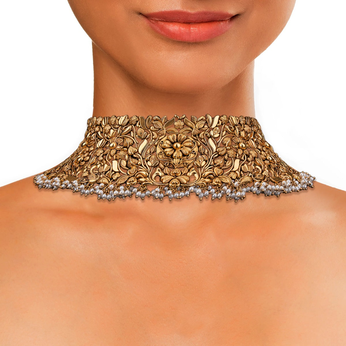 Turtle Tribe Gold Choker