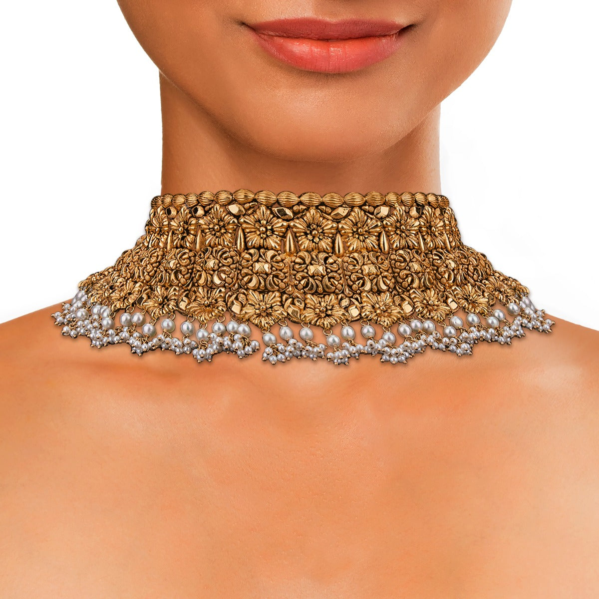 Ghera Gold Choker