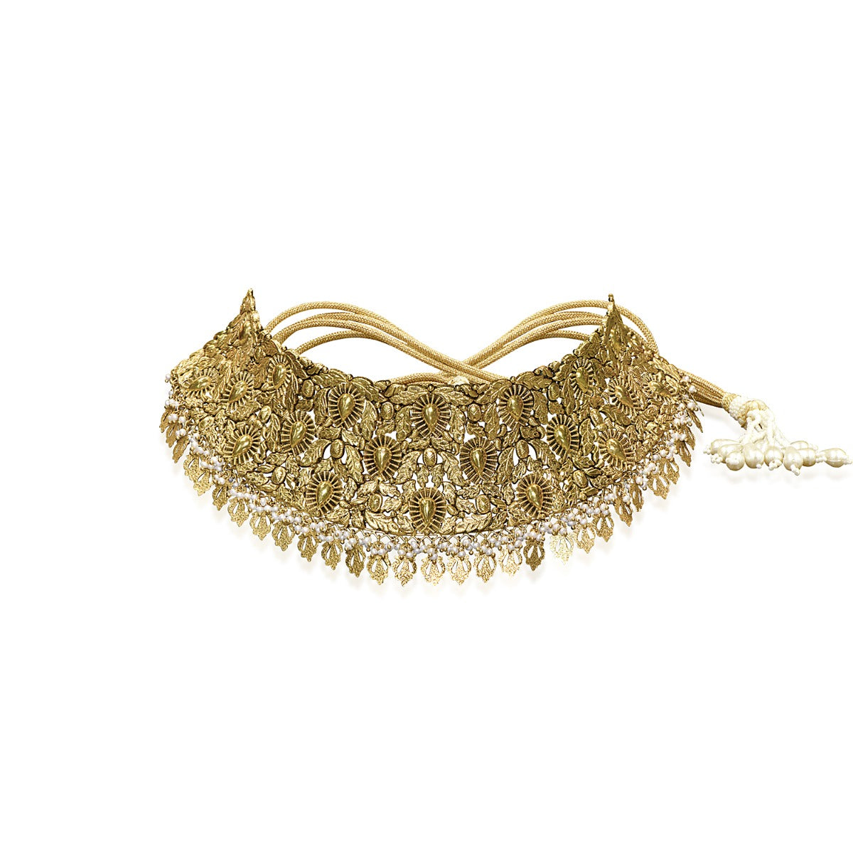 Dew Drops Gold Choker