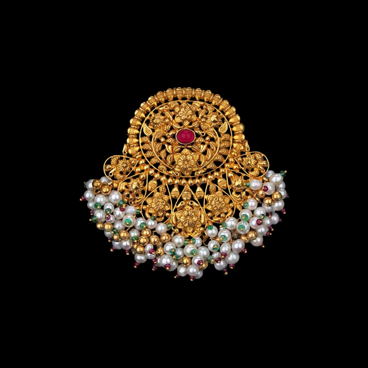 Traditional Temple Motif Pendant