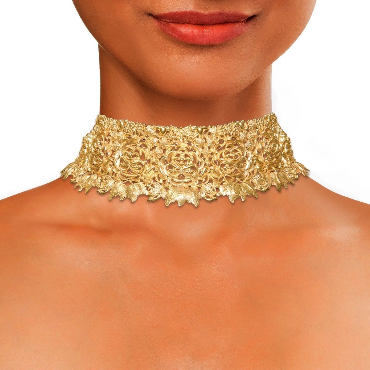 Merry Makes Gold Choker Set