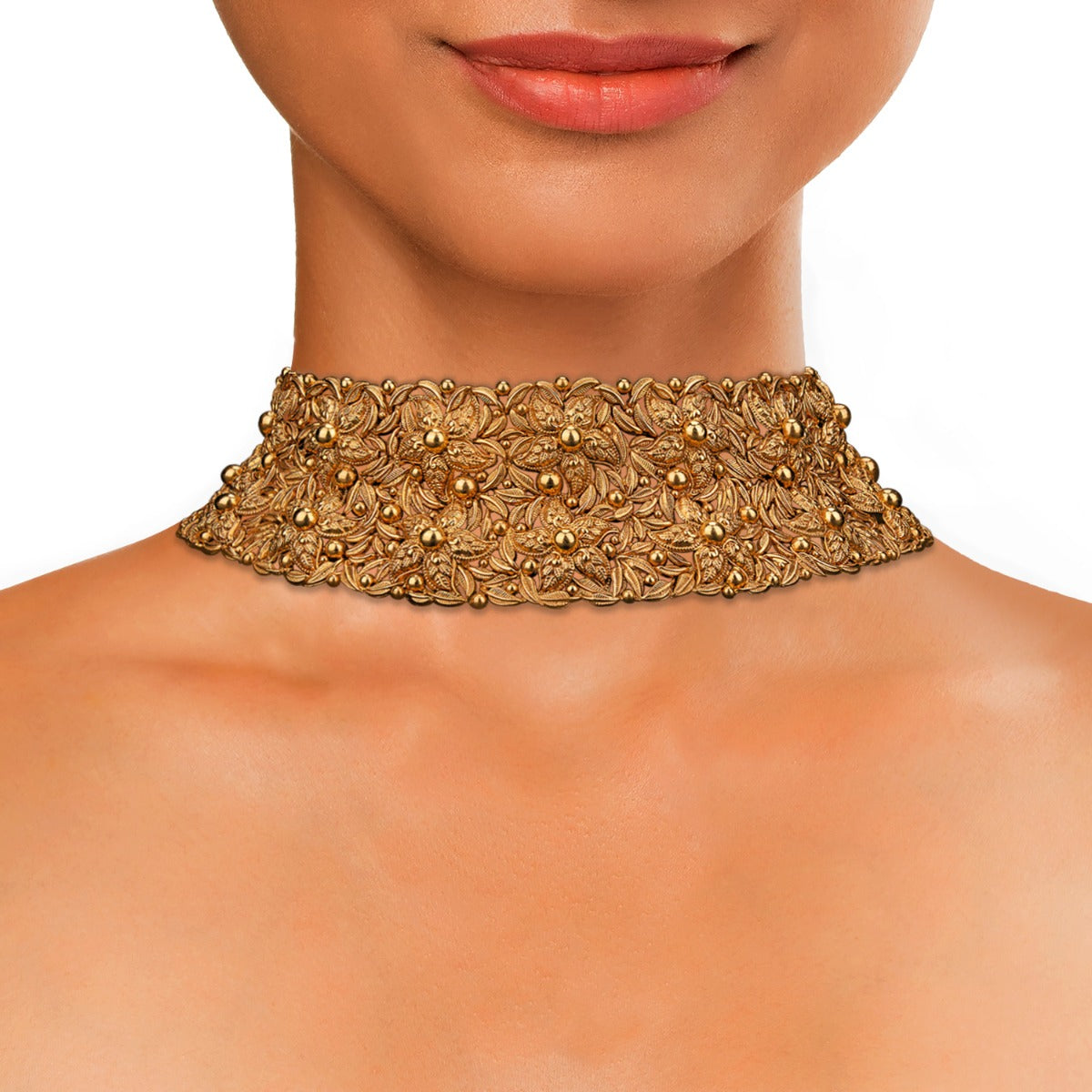 Nature's Lap Gold Choker