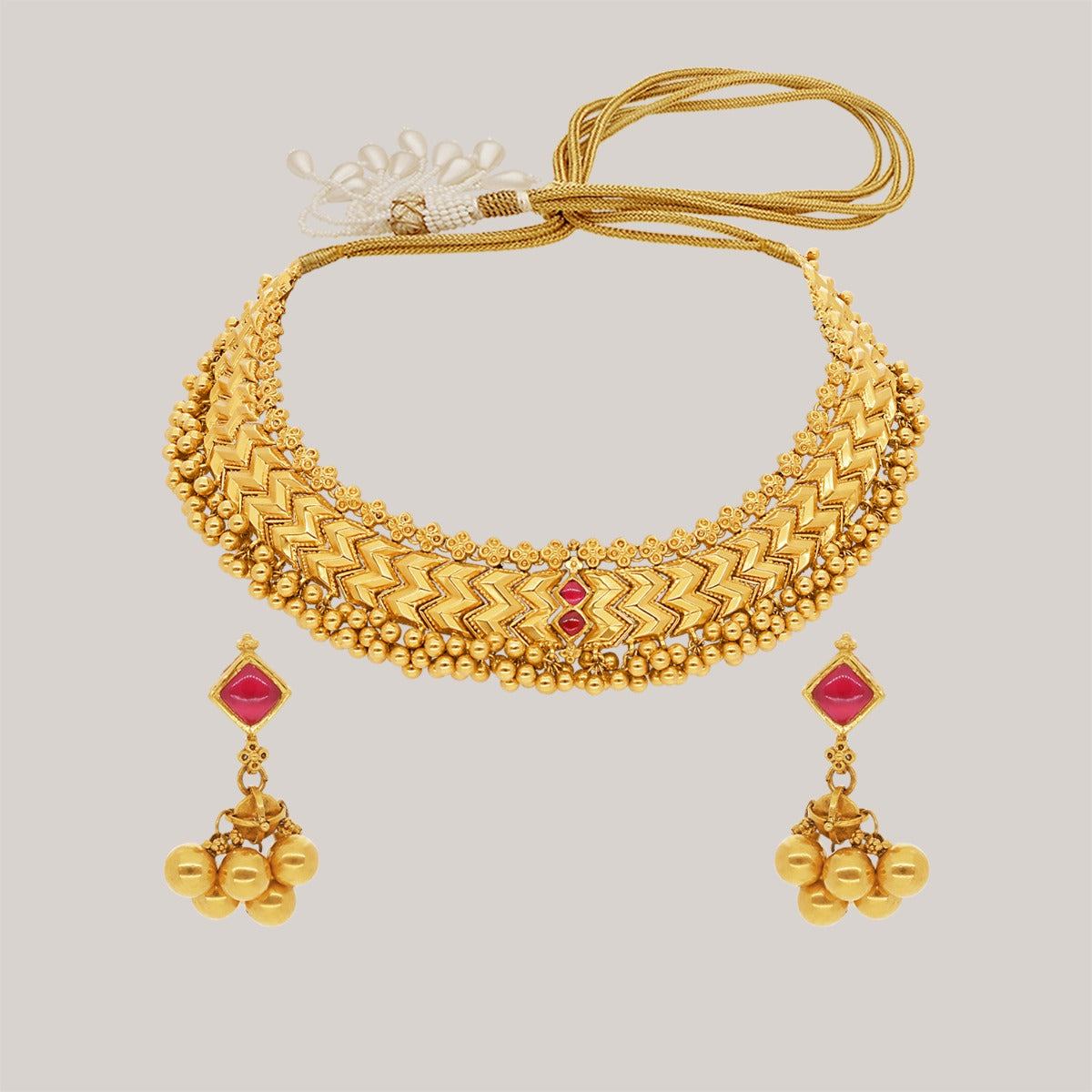 Regalia Gold Necklace Set