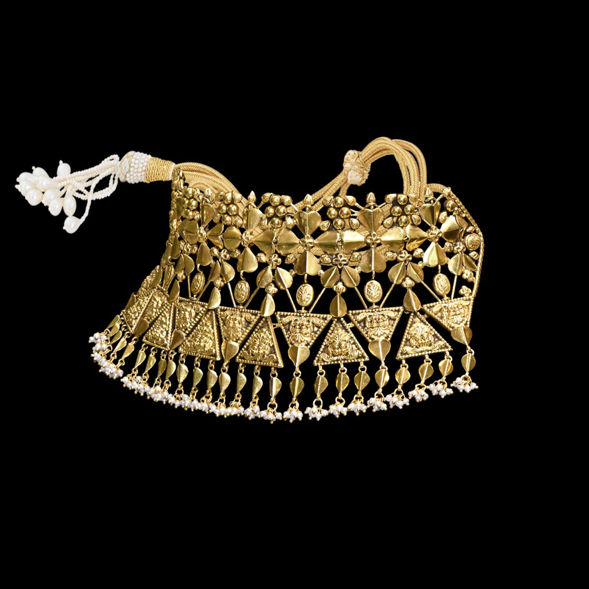 Tulips Gold Choker
