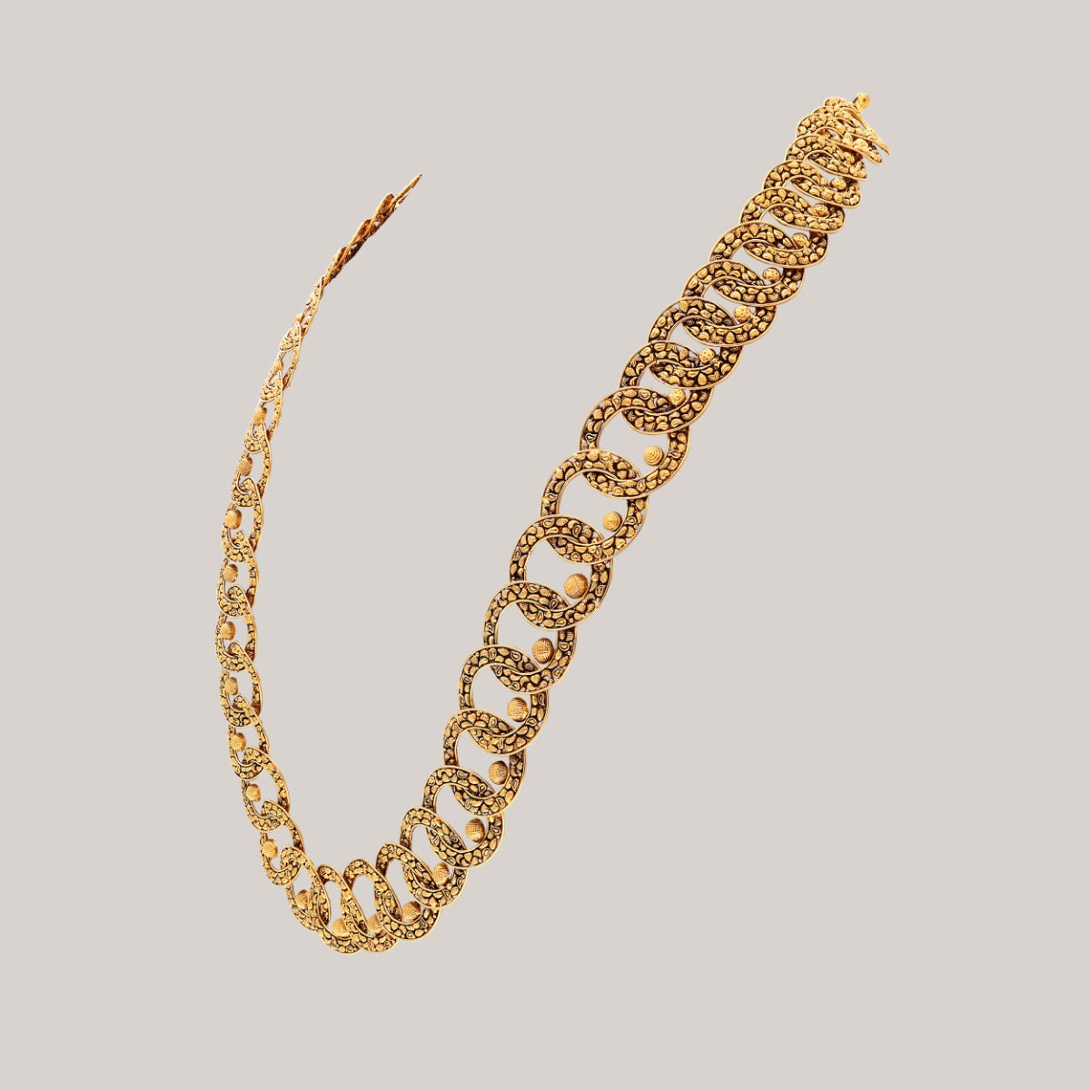 Twisted Gold Necklace