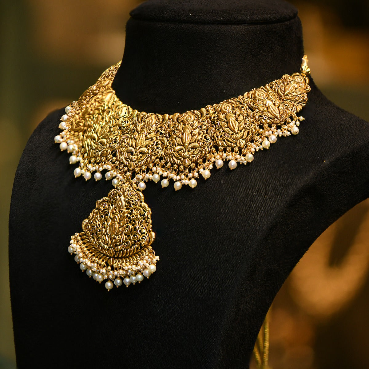 Deity Diva Gold Necklace