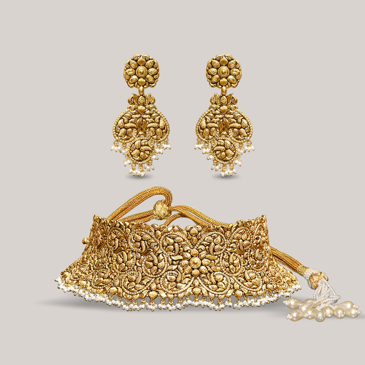 Nightingale Gold Choker Set