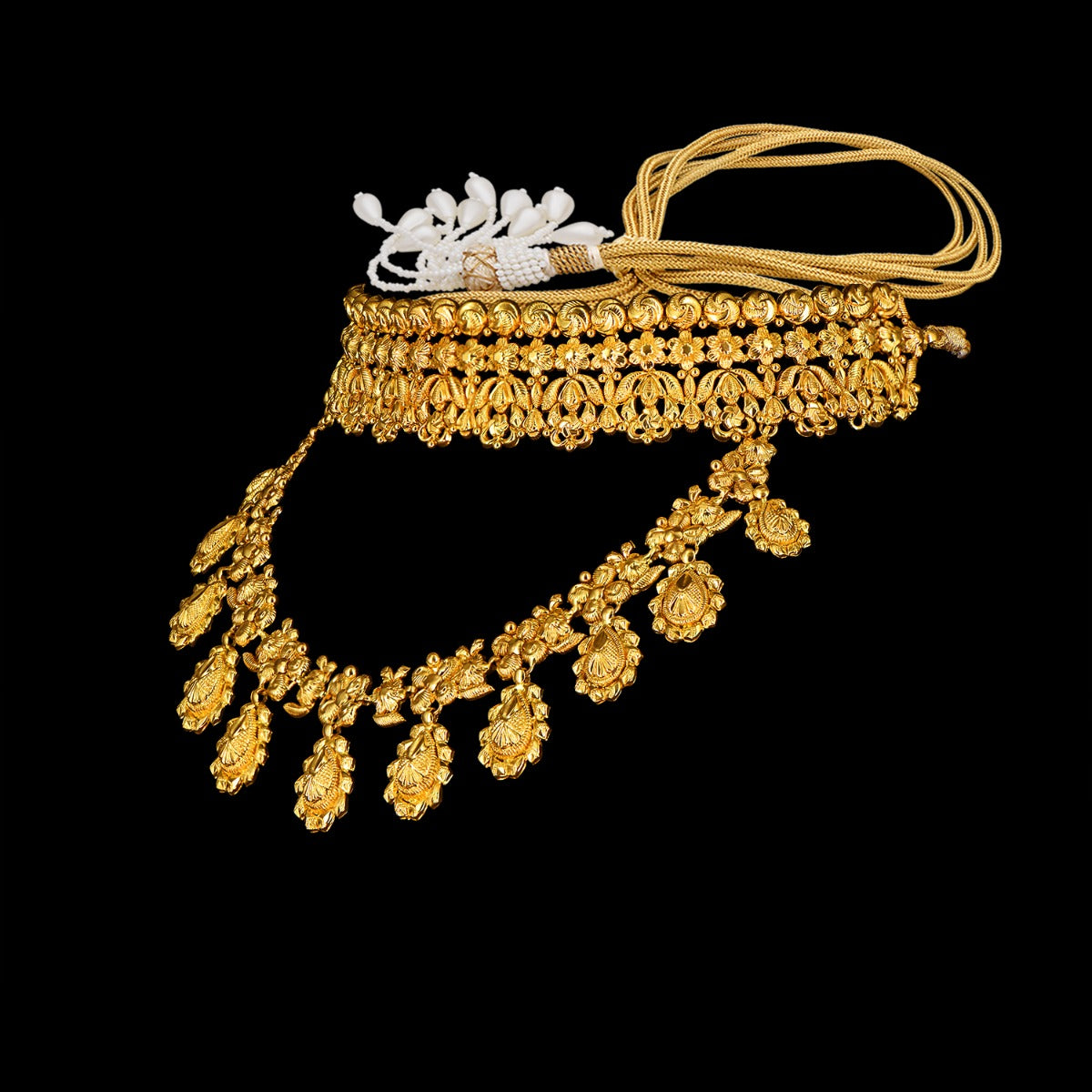 Close and Far Neck Gold Choker
