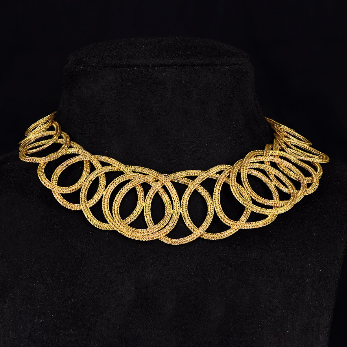 Loopy Troops Gold Necklace