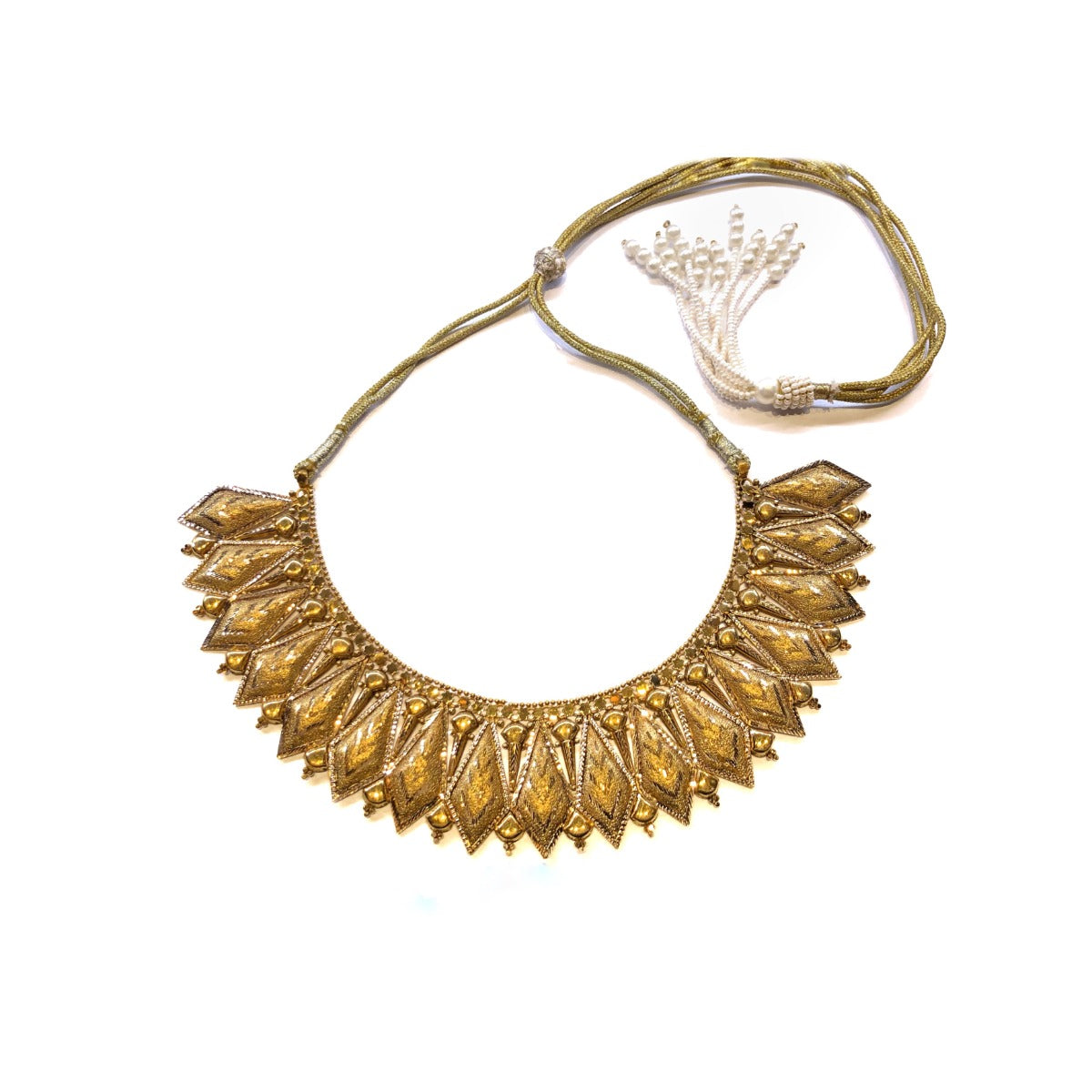 Laura Leaf Gold Necklace