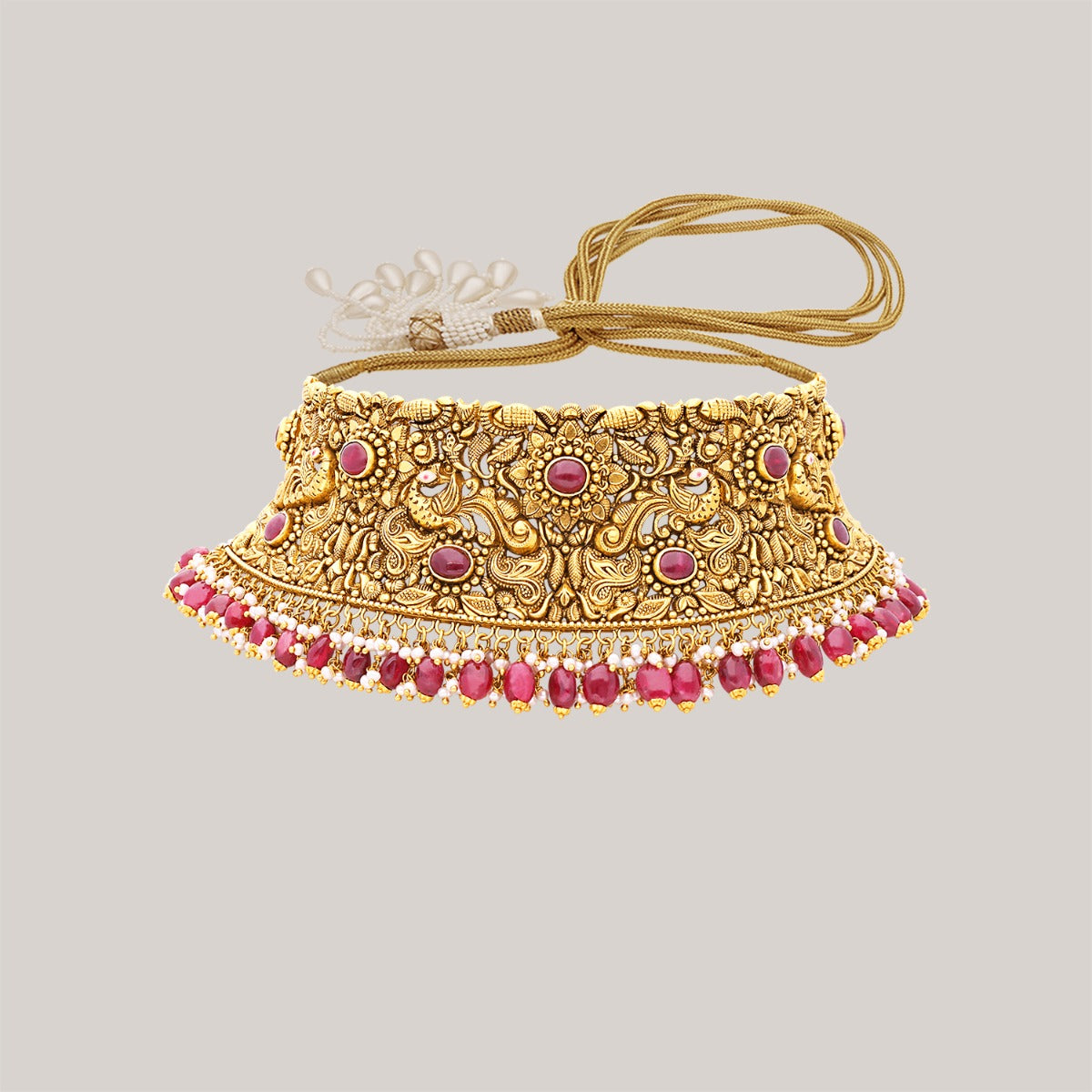 Swan Parade Gold Choker