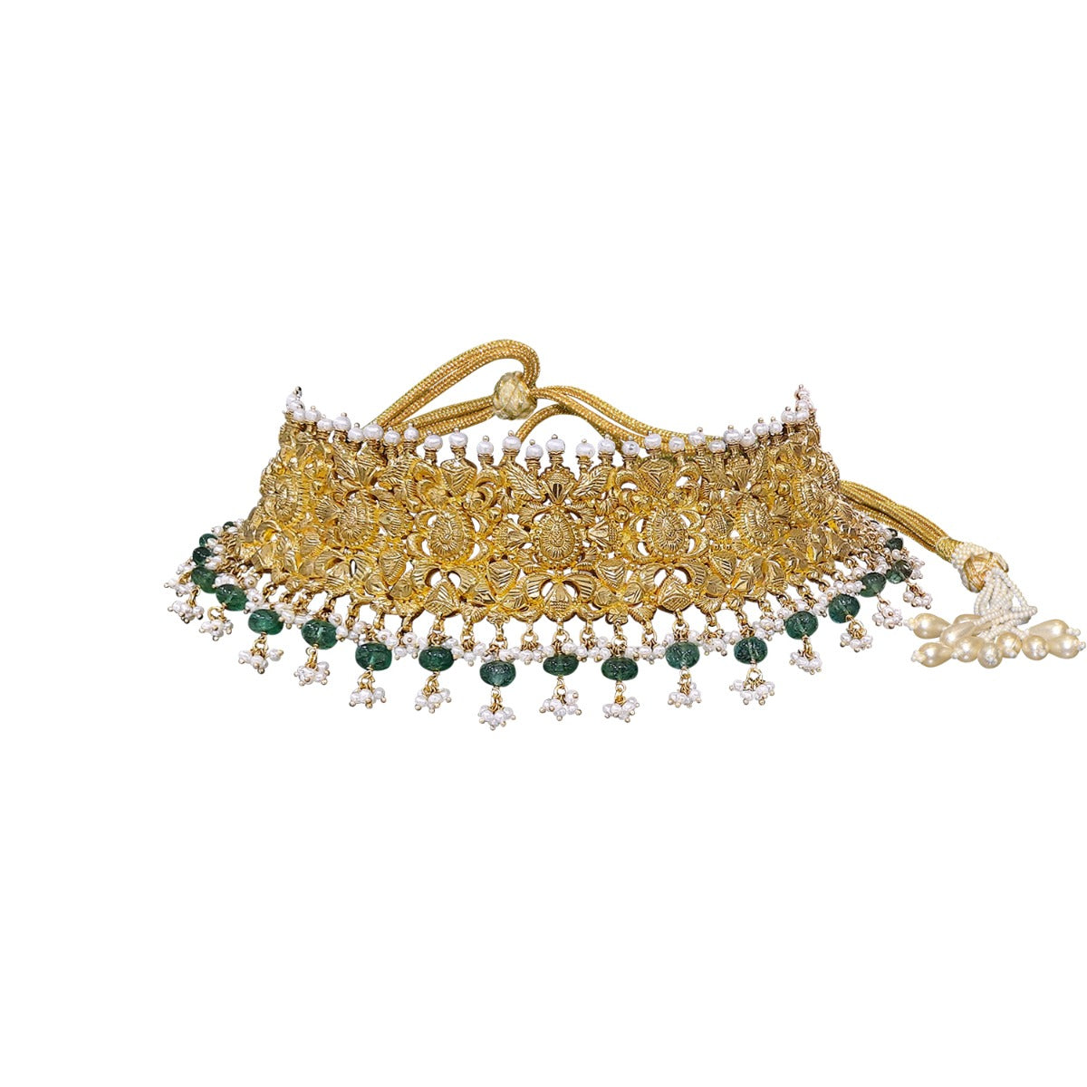 Arbella Ornate Gold Choker