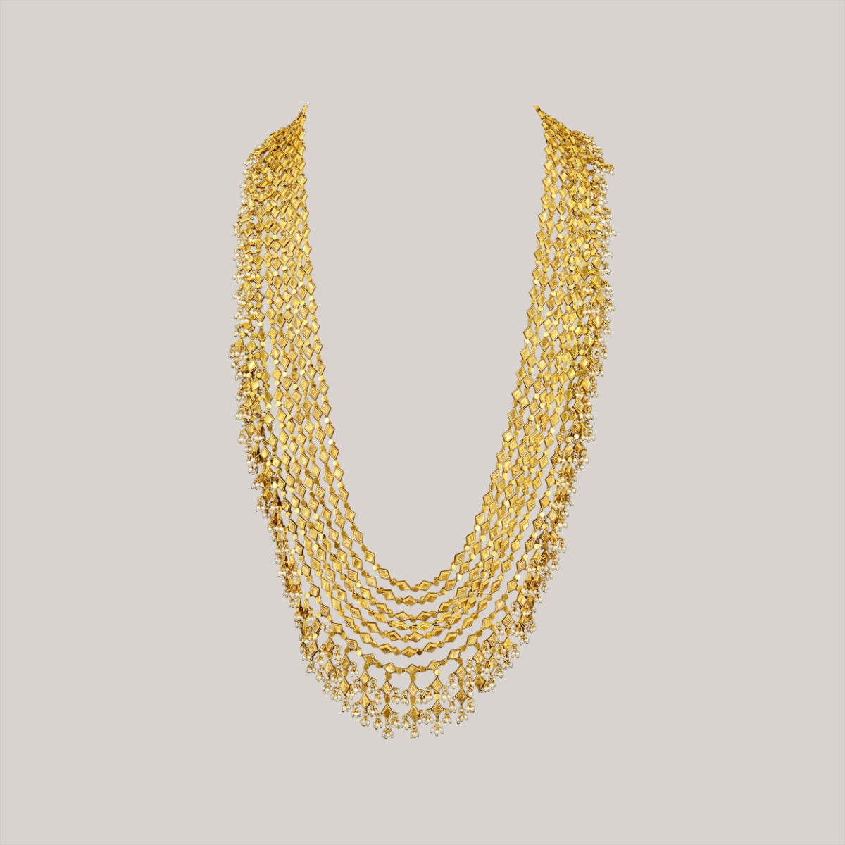Sprinkling Rain Gold Necklace