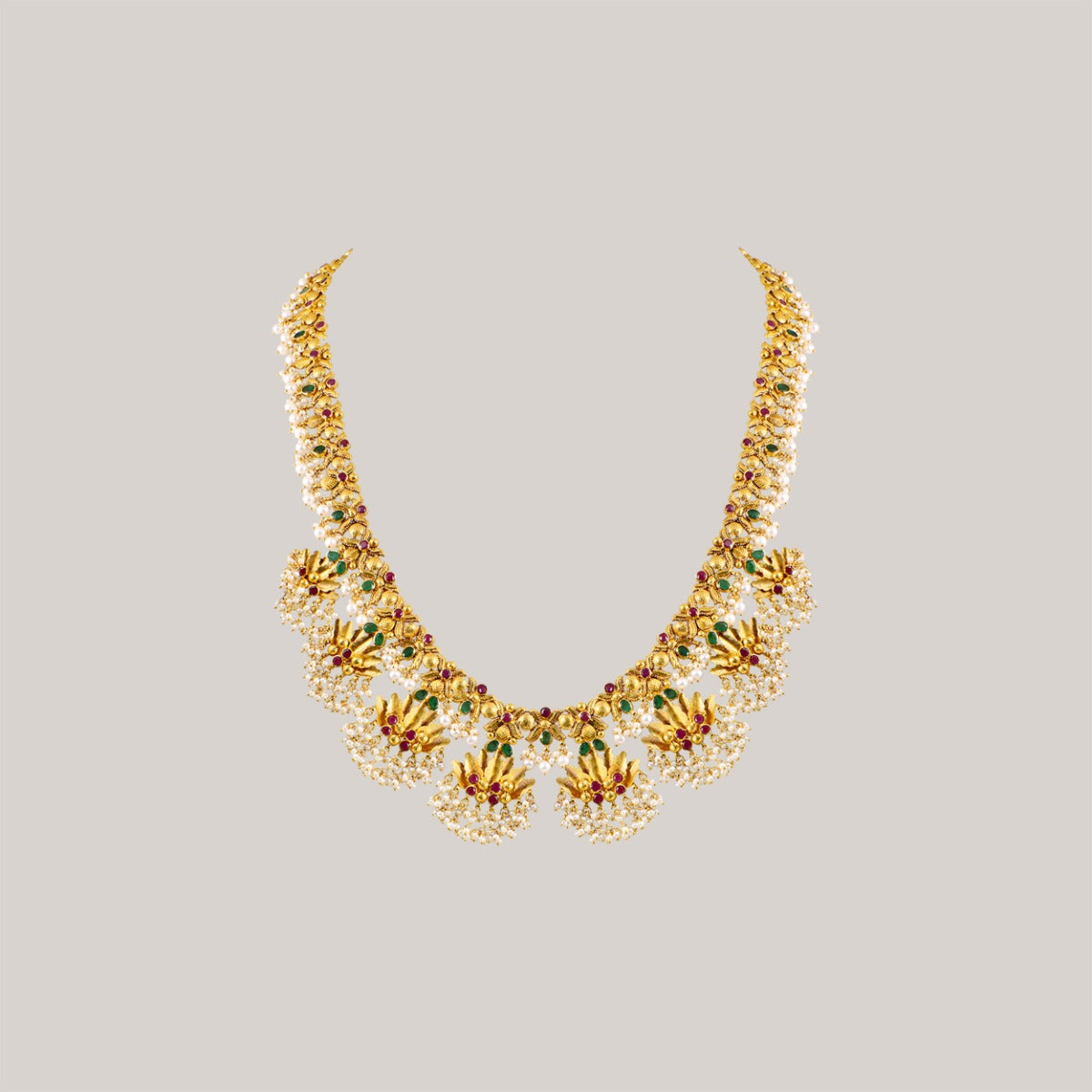 Water Lily Gold Necklace