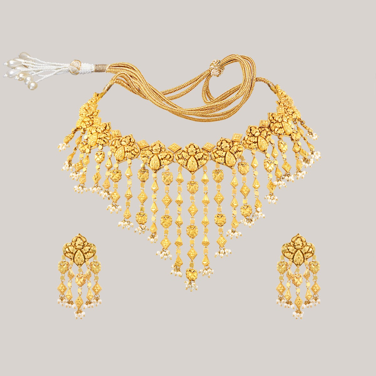 Borla Gold Necklace Set