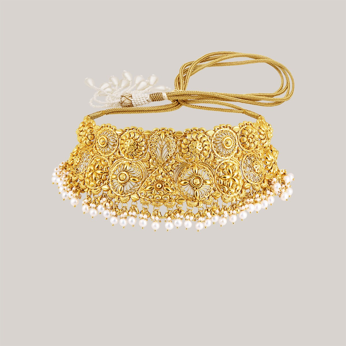 Ballon D’or Gold Choker Set