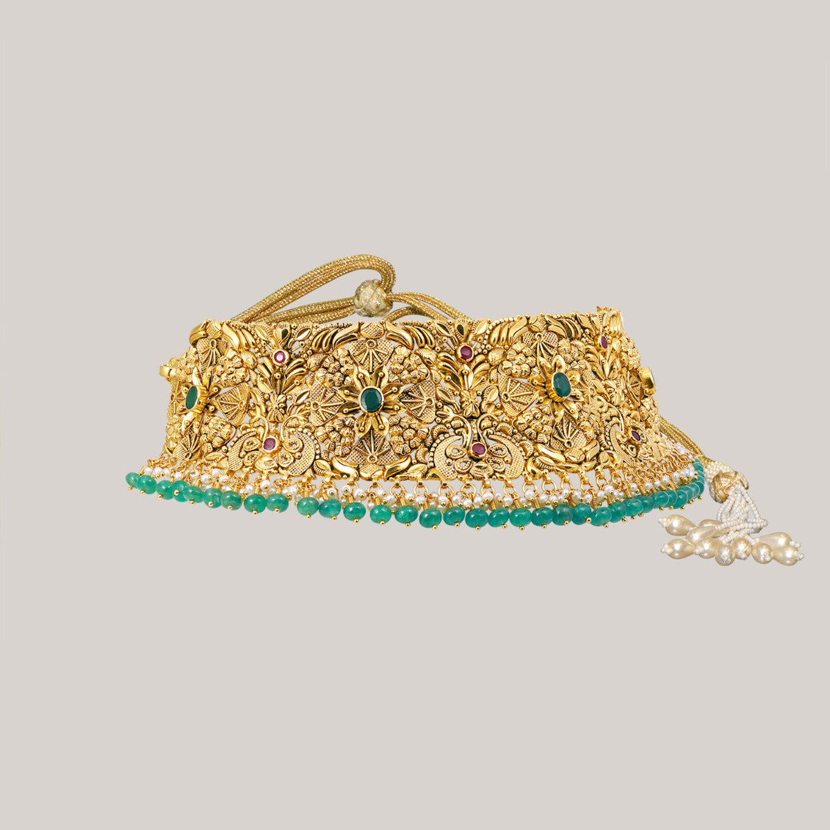 Petale Gold Choker Set