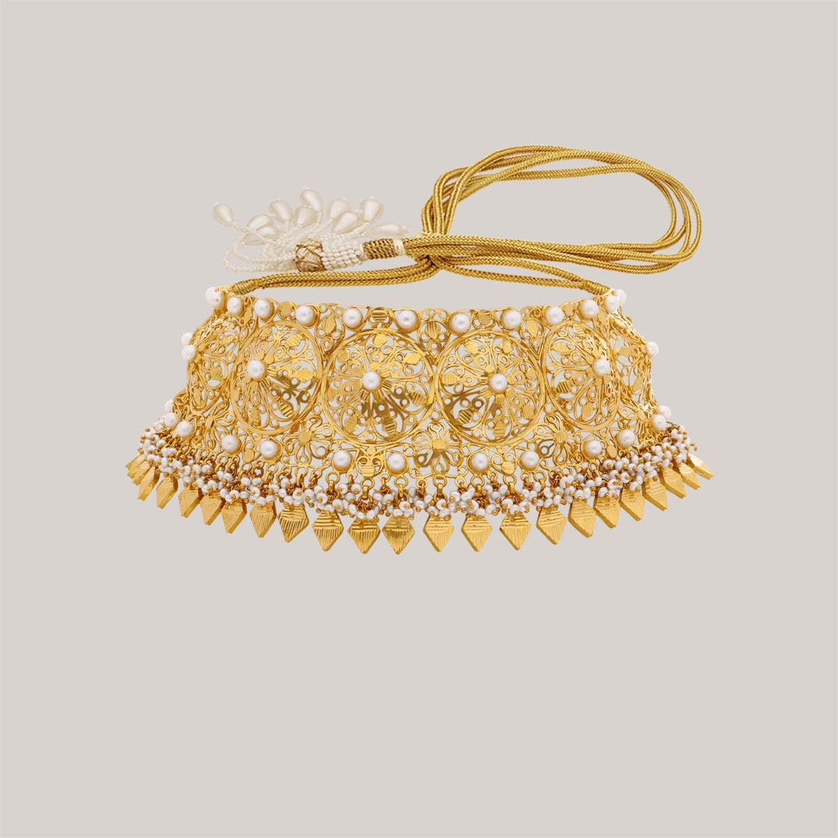 Hansika Gold Choker