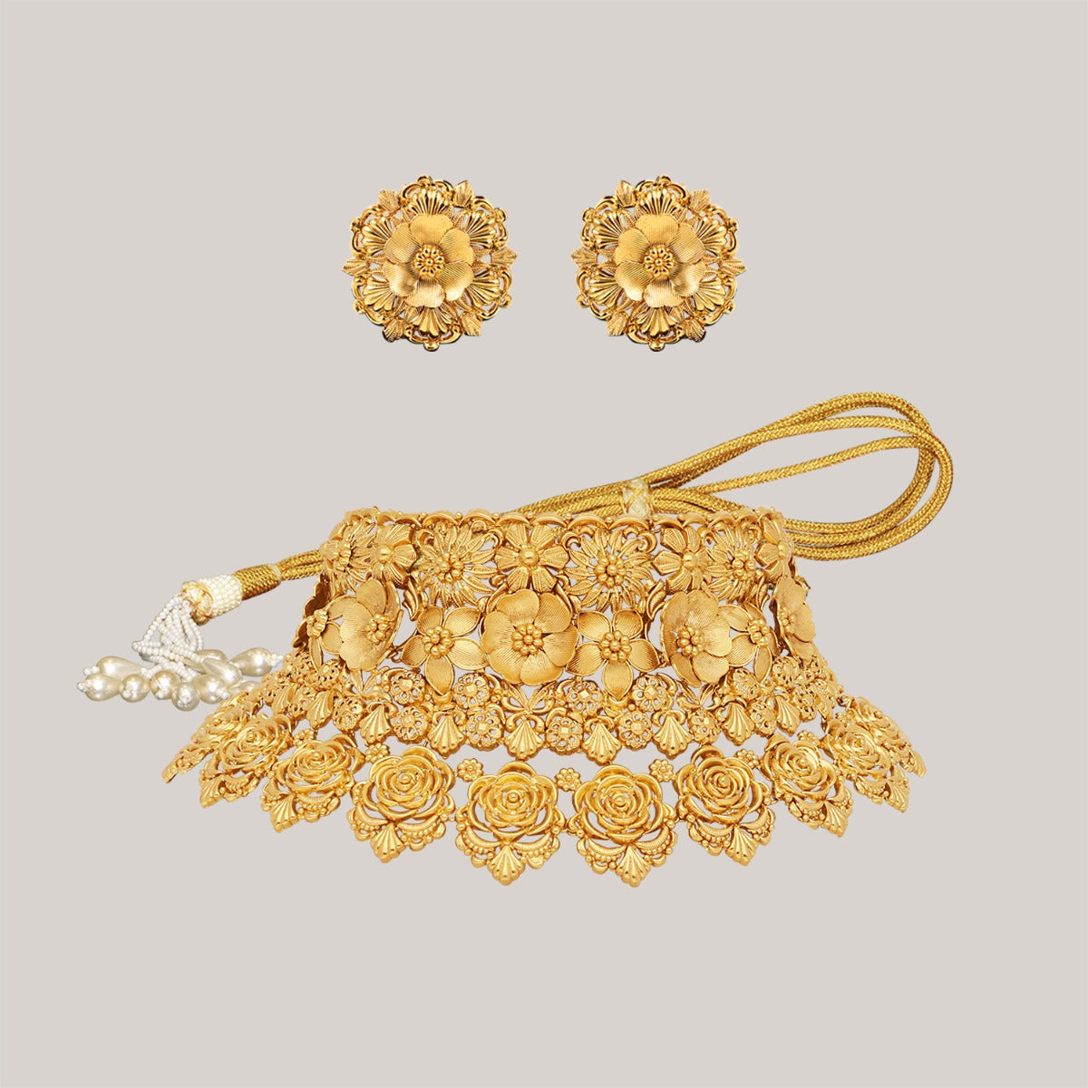 Daffodil Gold Choker Set