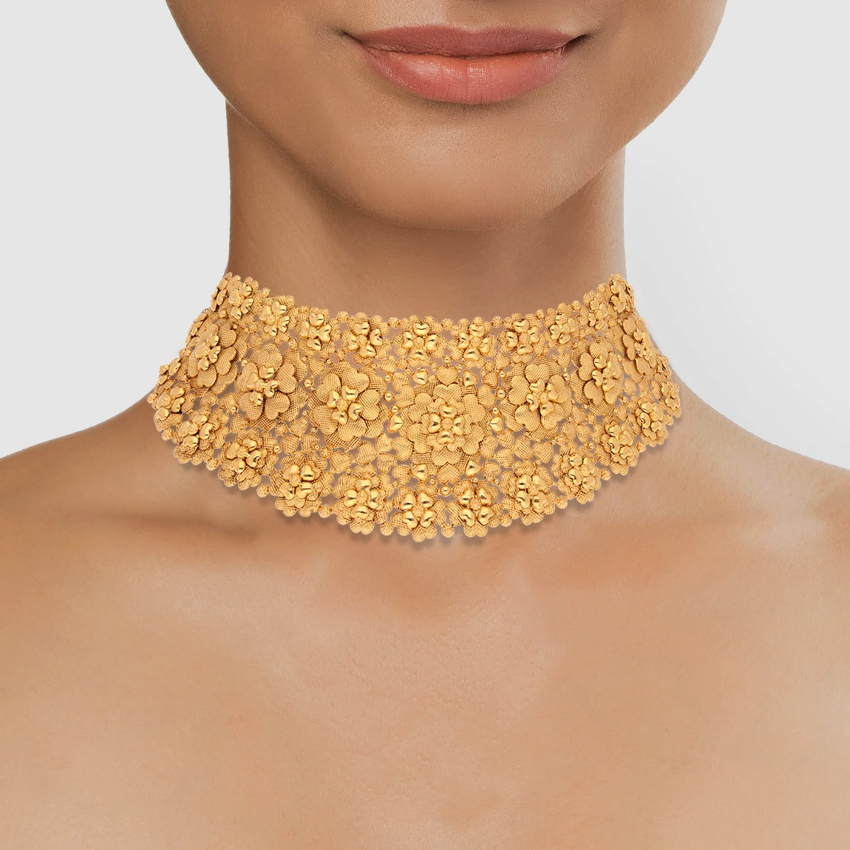 Party of Hearts Gold Choker