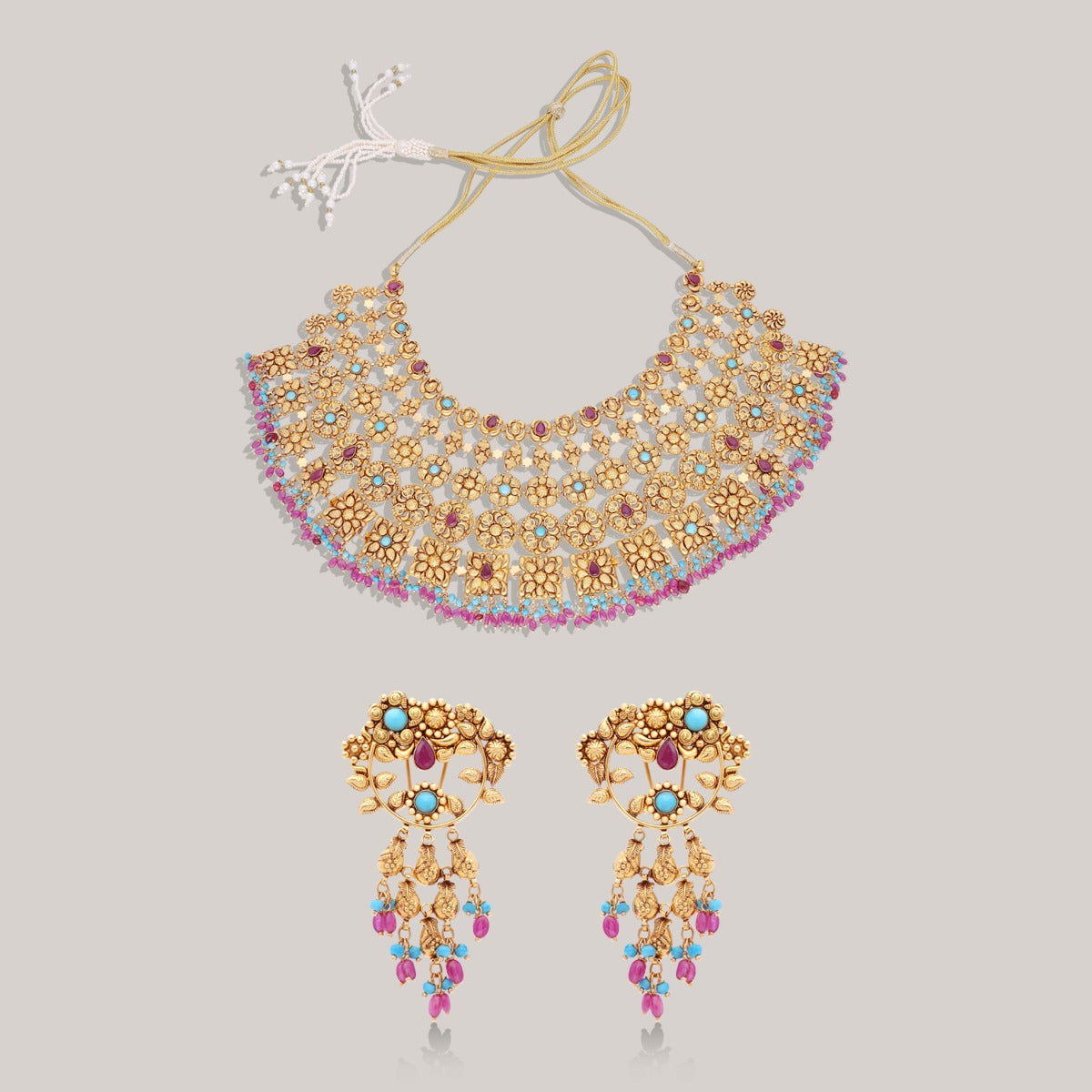 Tirumati Gold Necklace Set