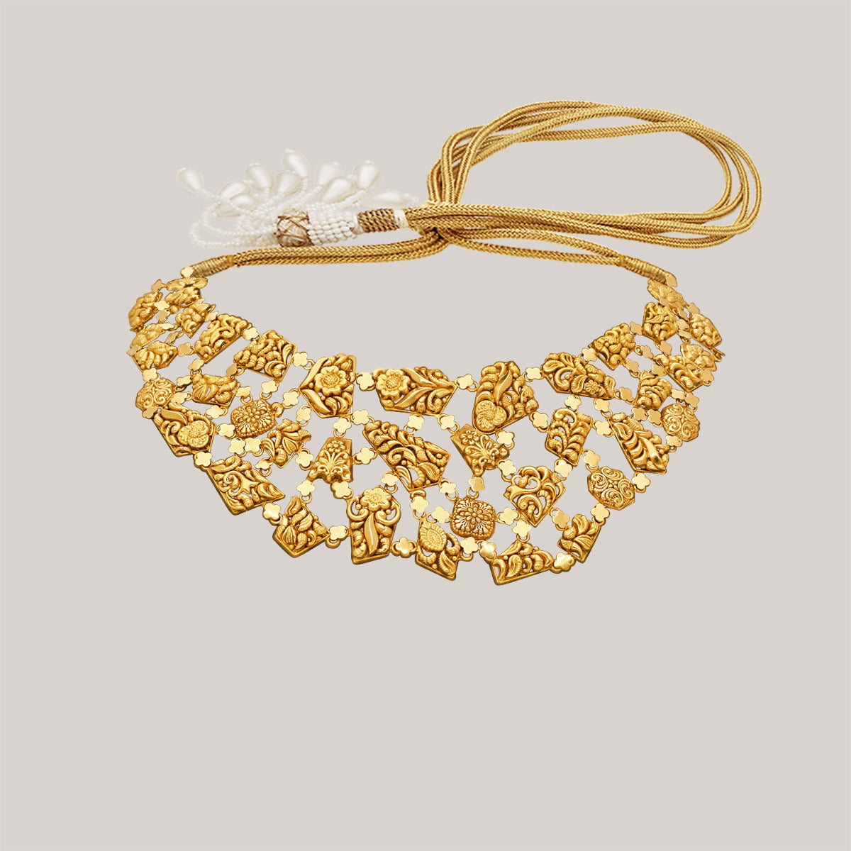 Azure Gold Necklace