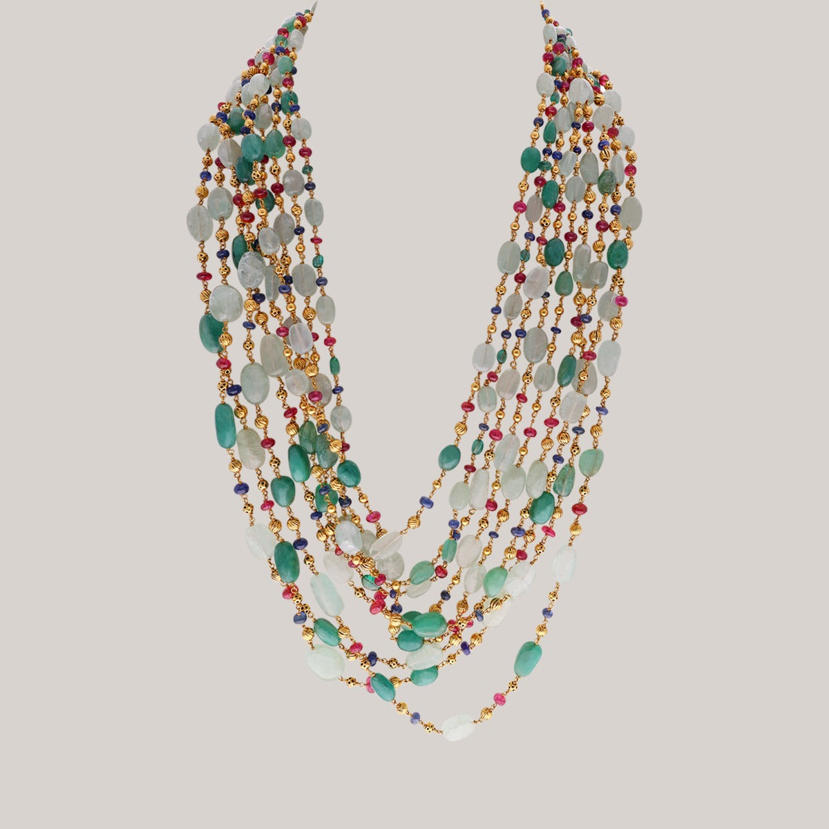 Magnificent Gold Long Necklace