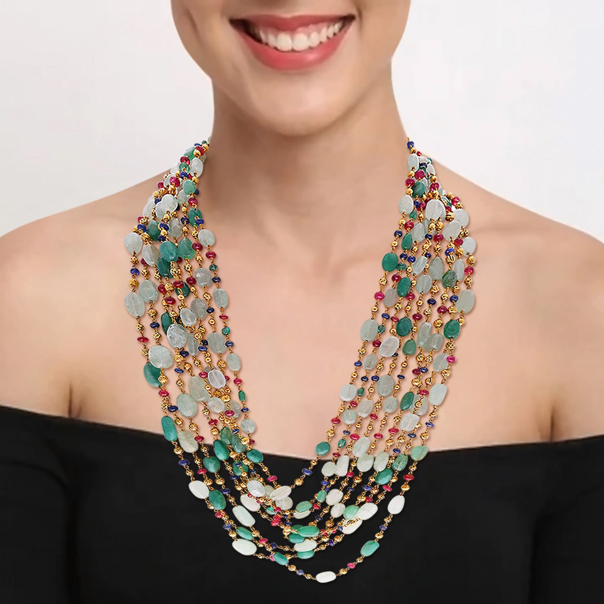 Magnificent Gold Long Necklace