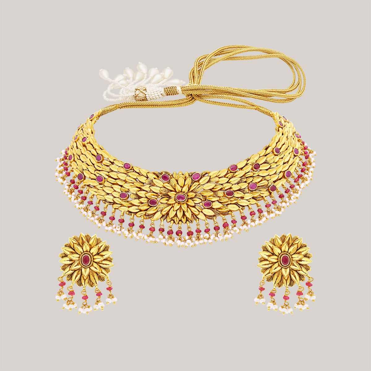 Hosta Gold Choker Set