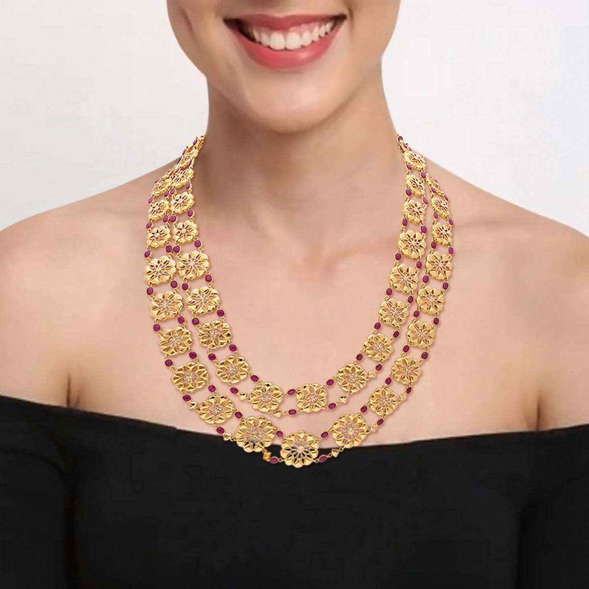 Magnolia Gold Necklace