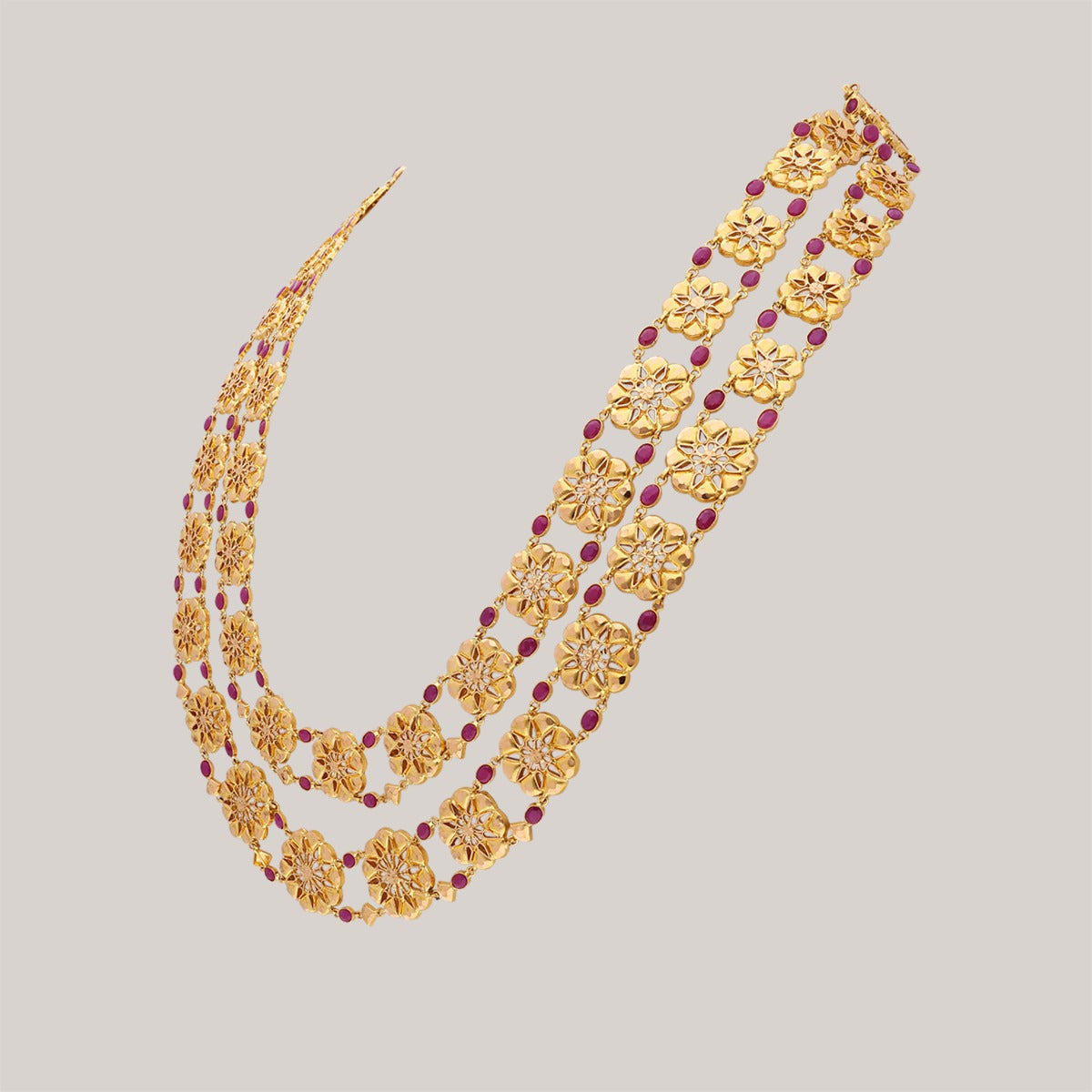 Magnolia Gold Necklace Set