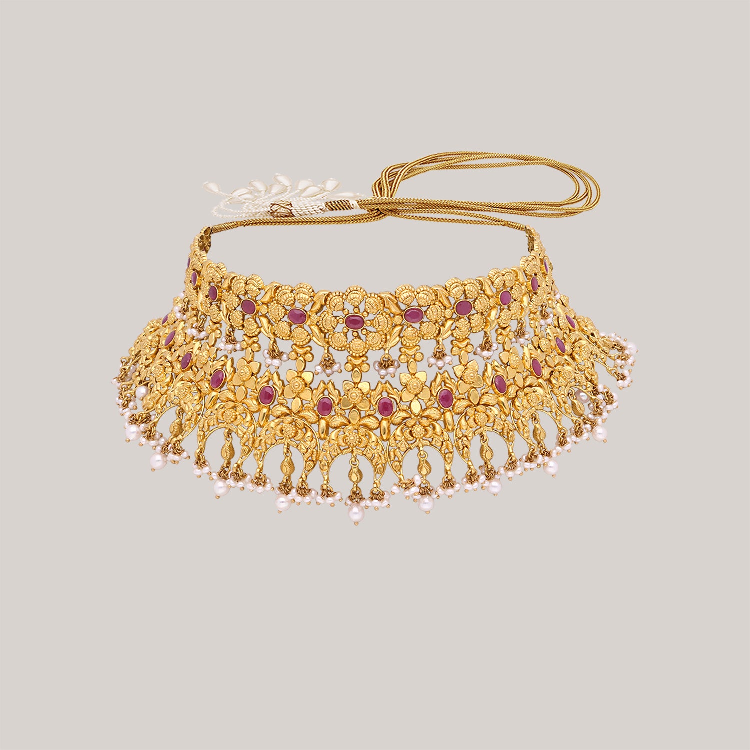 Dahlia Gold Choker