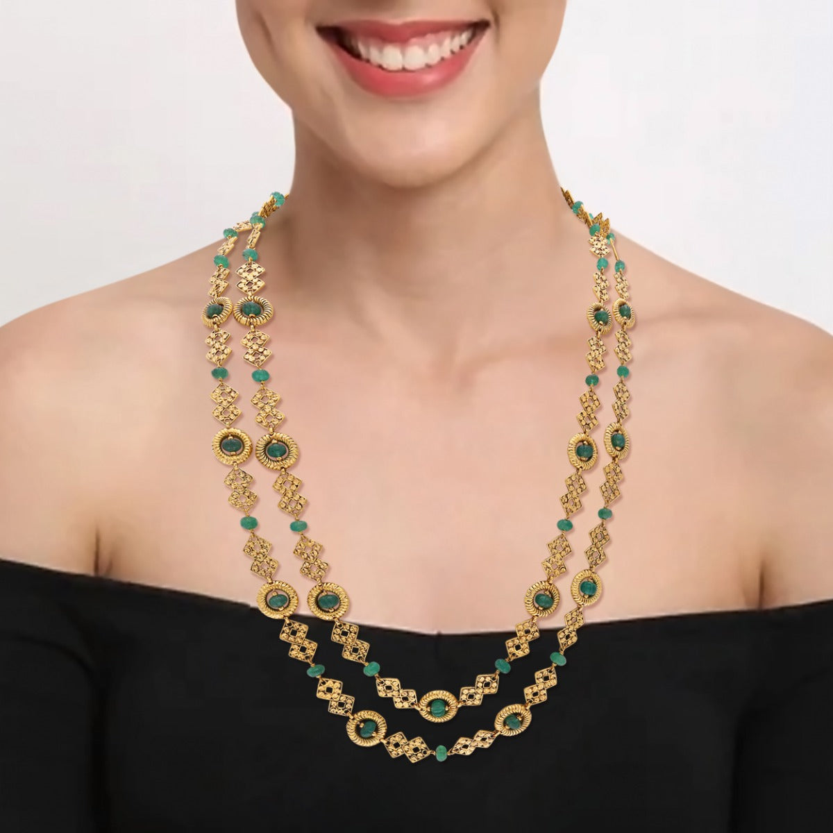 Ehani Gold Necklace