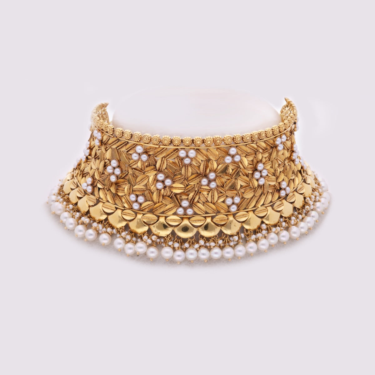 Pearl Majesty Gold Choker