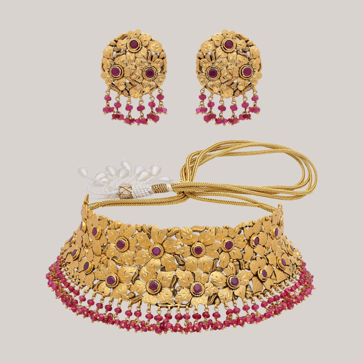 Aarchi Gold Choker Set