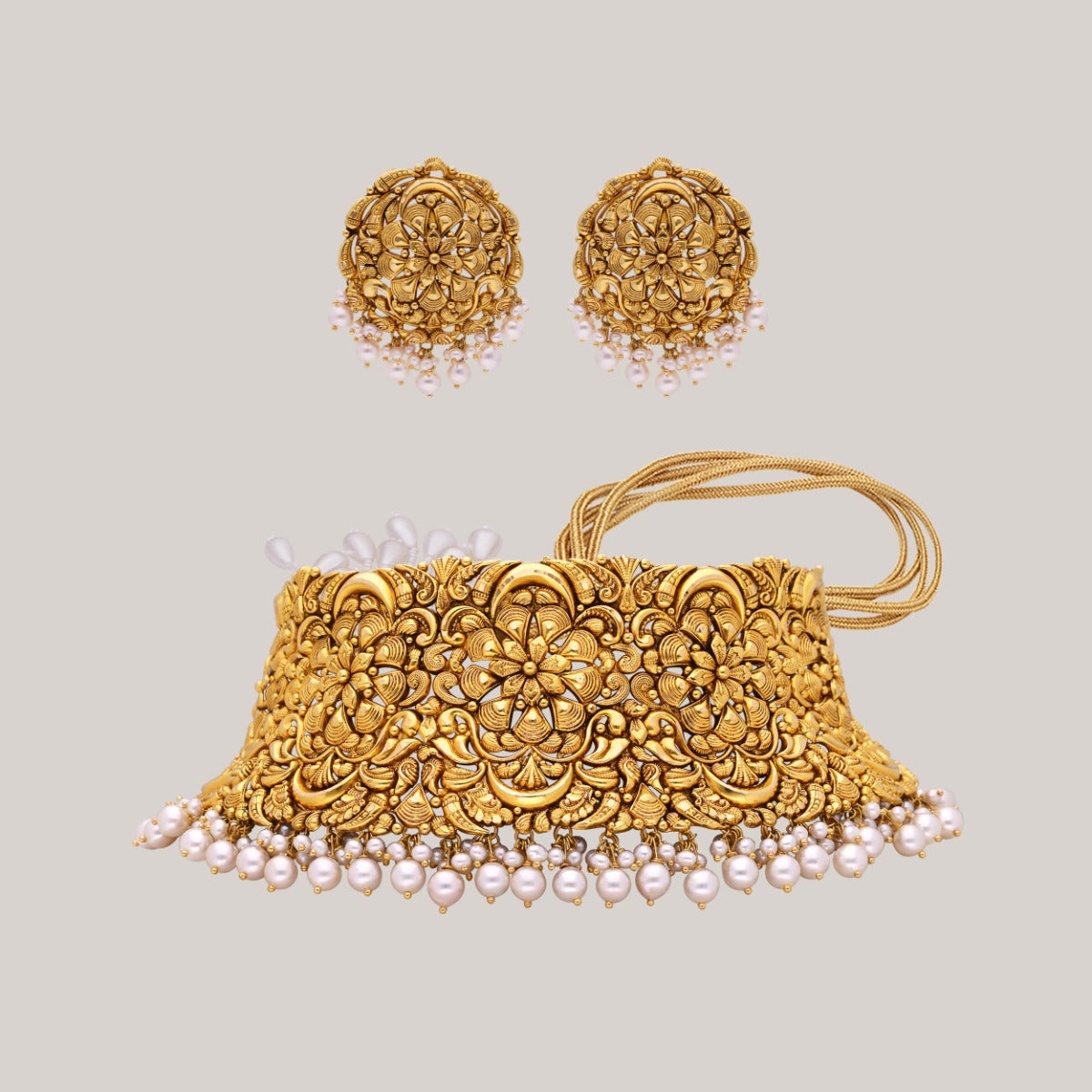 Maimuna Gold Choker Set