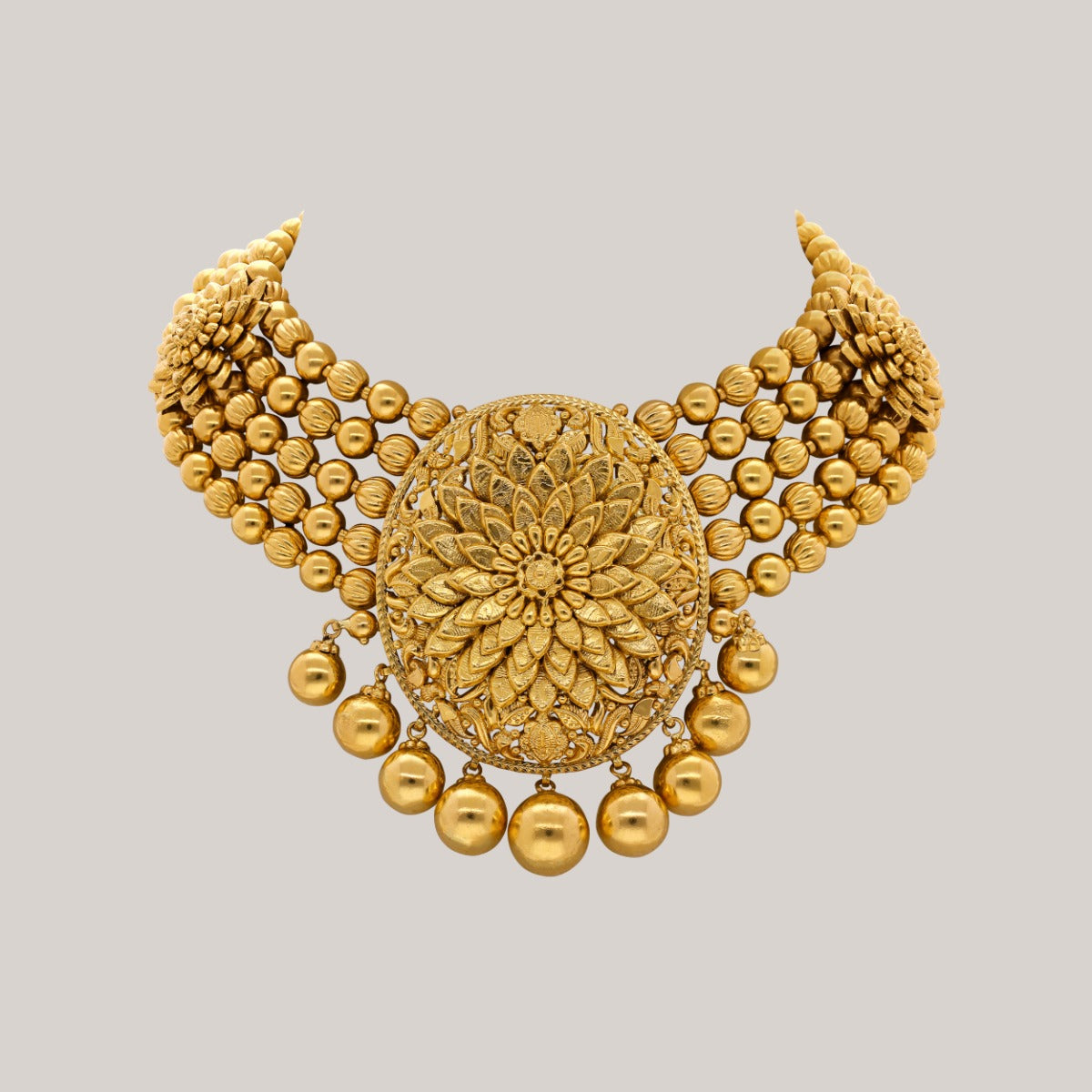 Sunflower Majesty Gold Necklace
