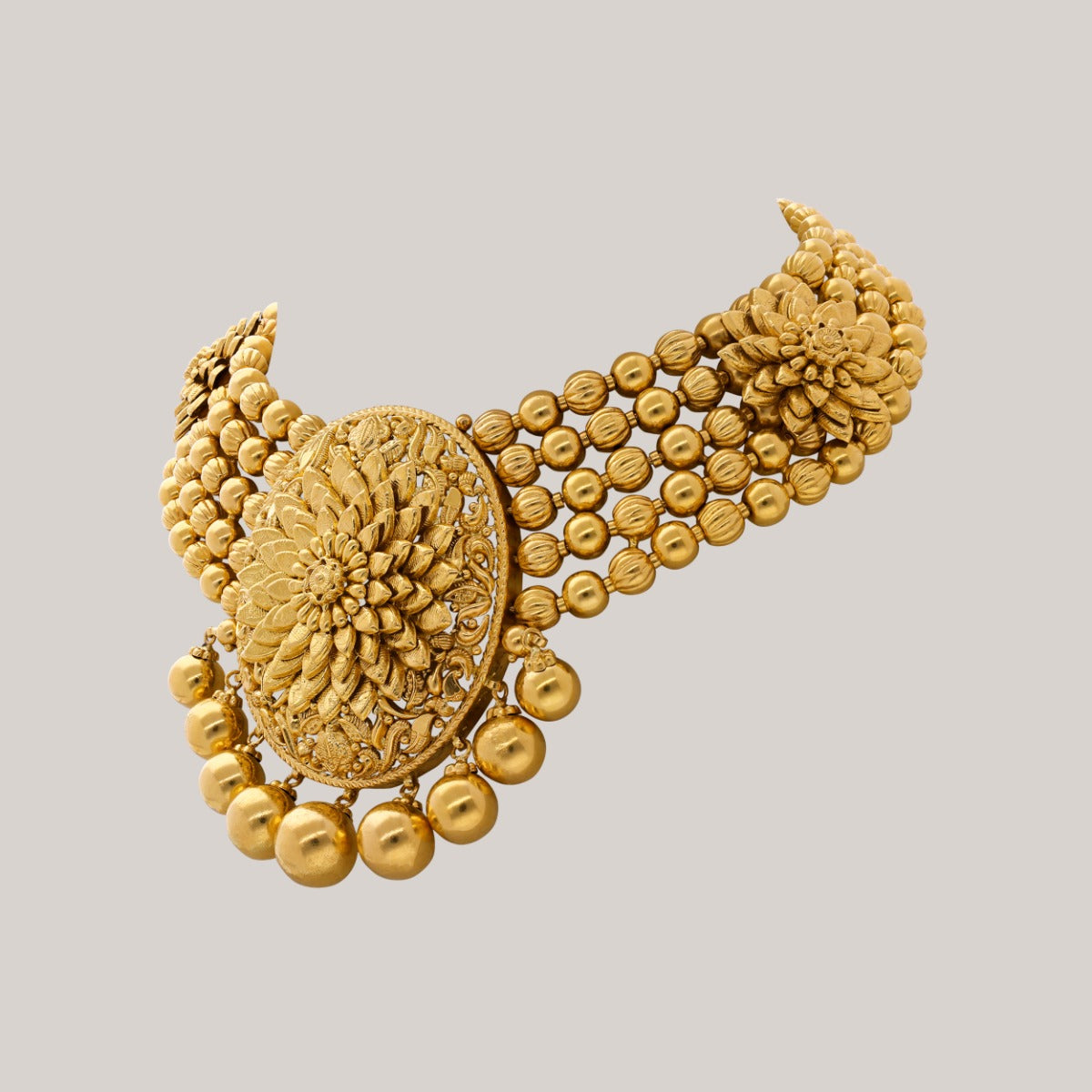 Sunflower Majesty Gold Necklace