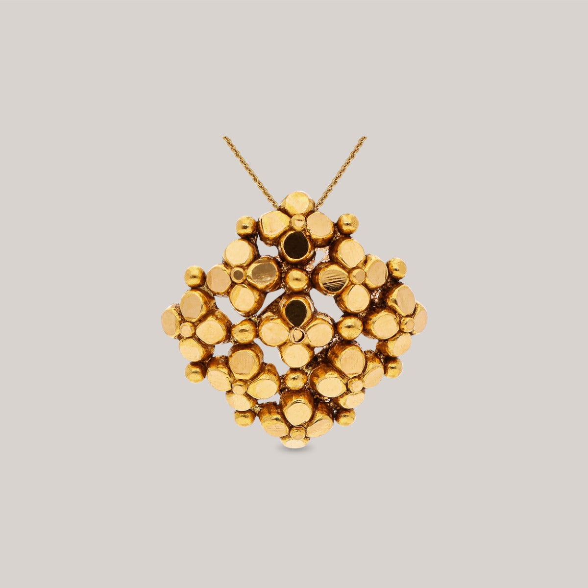 Golden Flora Gold Pendant