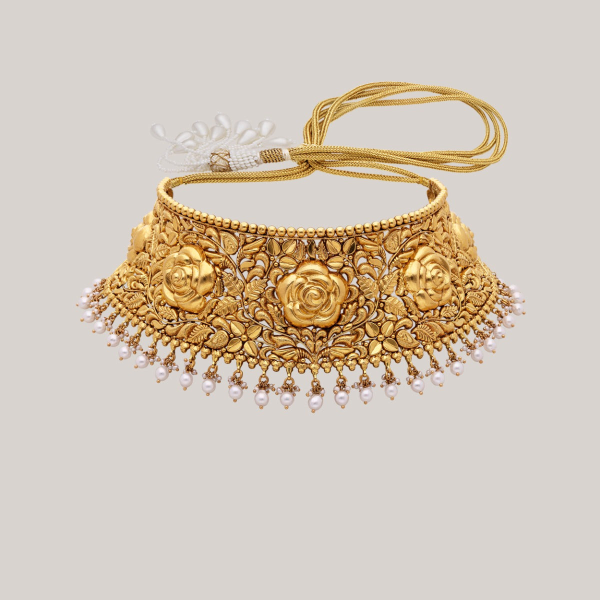 Opulent Rose Gold Choker