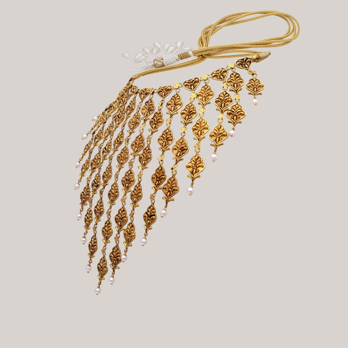 Auric Elegance Gold Necklace