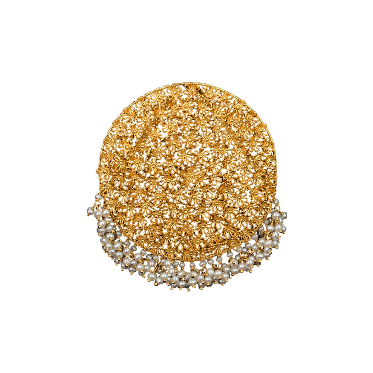 Ghoonghat Gold Pendant