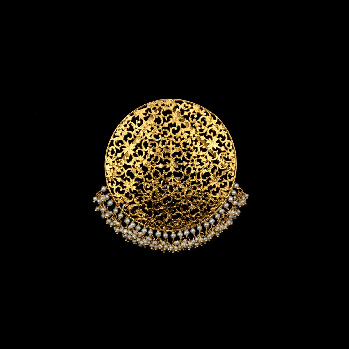 Tess Flower Gold Pendant