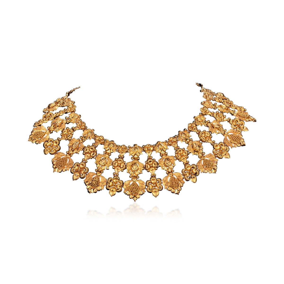 Planet Space Gold Necklace